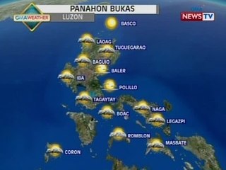 QRT: Weather update as of 6:00 p.m. (June 25, 2015)