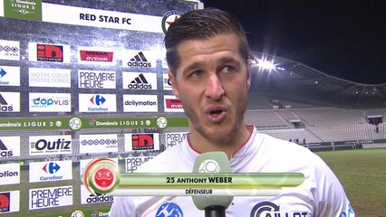 Ligue 2 - Réactions Anthony Weber