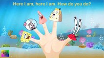 Finger Family SpongeBob SquarePants Cartoon | Nursery Rhymes for Children | Spongebob Song