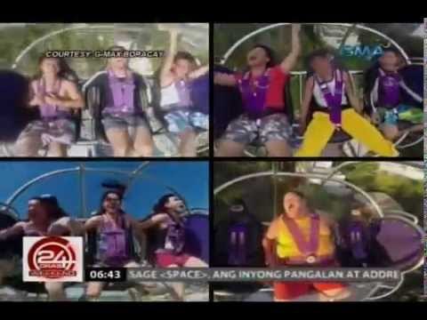 24Oras: Mala-slingshot ride sa Boracay, dinarayo ng mga adrenaline junkie