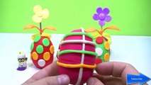 Play Doh Cake | GAMES SURPRISE CAKE EGGS |Play Doh Surprise Eggs|Peppa pig |Play Doh Videos #5|