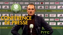 Conférence de presse Red Star  FC - Stade de Reims (0-1) : Claude ROBIN (RED) - Michel DER ZAKARIAN (REIMS) - 2016/2017