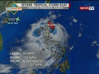 NTVL: Weather update as of 9:25 a.m. (July 05, 2015)