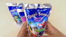 Capri-Sonne Monster Alarm, Elfentrank Fairy Drink, Mistic Dragon fruit drink Opening for Kids