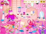 Pregnant Super Barbie Room Cleaning - Best Baby Games For Girls