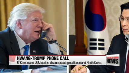 Trump says U.S. will always be 100% behind South Korea