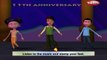 Clap Your Hands | Nursery Rhymes With Lyrics | Nursery Poems | 3D Nursery Rhymes For Children