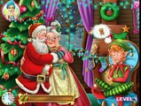 Санта Клаус Игры—Поцелуй Игра—Онлайн Видео Игры Для Детей Мультфильм new