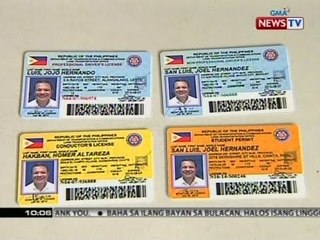 Color coded at high resolution driver's license cards, ilalabas na ng LTO simula ngayong Agosto