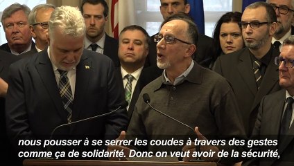Fusillade de Québec: réactions du gouvernement québecois