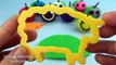Play Dough Apples Smiley Face with Farm Animals Molds Fun and Creative for Kids