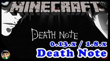 Textura Death Note - Minecraft 0.13.1 / 1.8.9 Alex Texturas | AlexMine8080