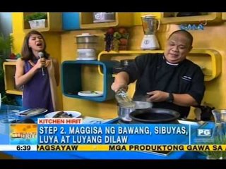 Kitchen Hirit: Ginataang tulingan sa luyang dilaw at sitaw | Unang Hirit