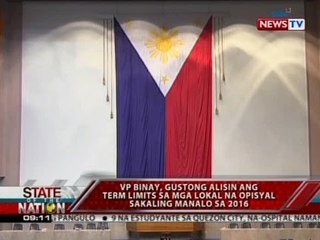 SONA: VP Binay, gustong alisin ang term limits sa mga lokal na opisyal sakaling manalo sa 2016