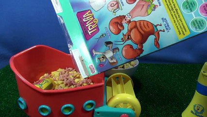 Spongebob Squarepants Fruity Splash Cereal Surprises!