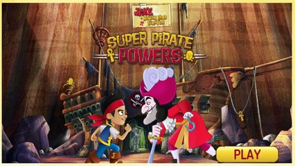 Jake and The Neverland Pirates: Super Pirate POWERS!! Disney Jake The Pirate Games for Kids!
