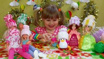 Куклы для девочек Шапочки для куклы Штеффи своими руками Hats for dolls DIY