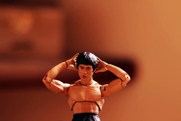 Treino Pesado com Bruce Lee - Stop Motion