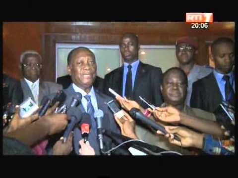 Le Président Ouattara a rendu visite à son aîné le Président du RDHP Henri Konan Bédié
