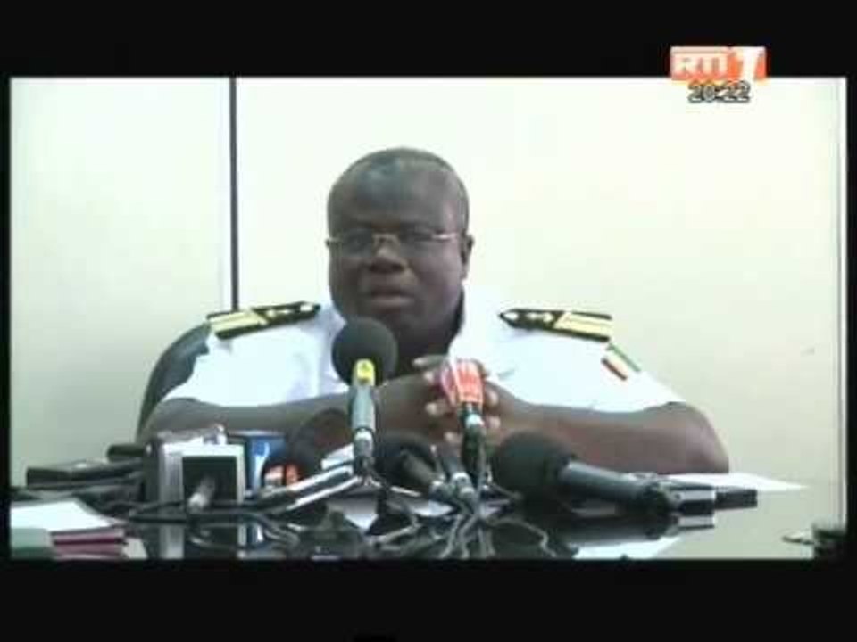Affaire " bateau disparu": Le colonel Tanoh Koffi, Directeur Général anime une conférence