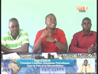 Yopougon: La Coalition de la jeunesse patriotique pour la paix en conférence de presse