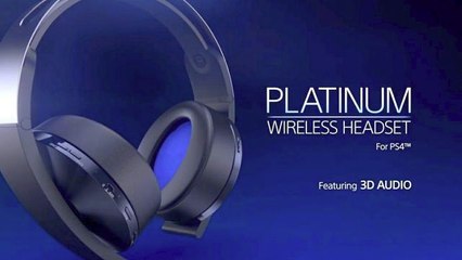 Platinum Wireless Headset Launch Video PS4