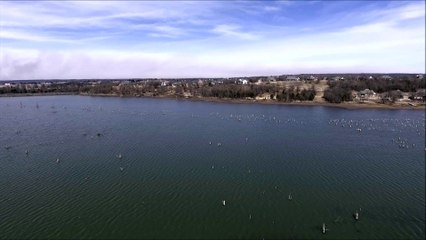 Stunning Flyover of Jack Nolen Lake During Habitat Improvement 🛶 - thumbnail