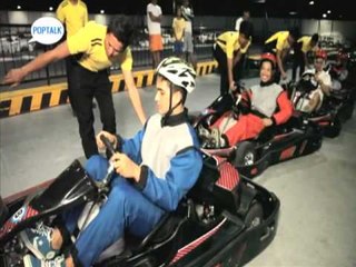 Krysyal Reyes tries kart racing on 'Pop Talk'