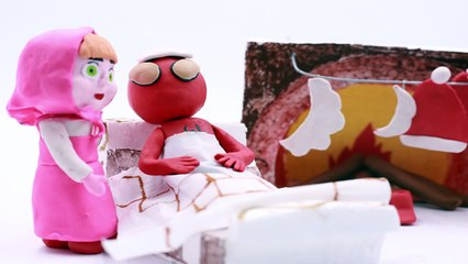 Spiderman crybaby Bubble Gum New Episodes! Gumball Frozen Play Doh Stop Motion Video
