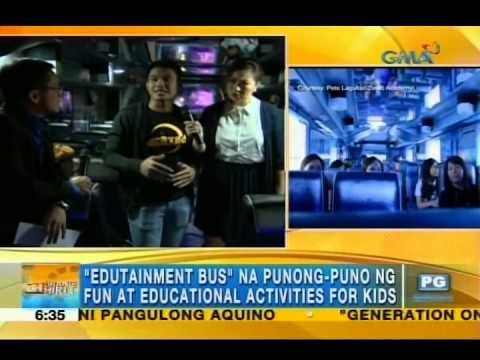 Edutainment Bus brings kids to the outer space | Unang Hirit