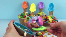 Ice Cream Cups Jelly Beans Surprise Eggs Zootopia Finding Dory Disney Princess Shopkins TMNT Toys