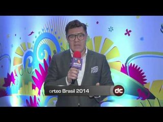 Rosique desde Brasil en el sorteo del Mundial
