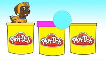 #PAWPATROL Skye, Zuma, & Rocky PLAY DOH Tubs | Plastilina KIDS Clay #Animation