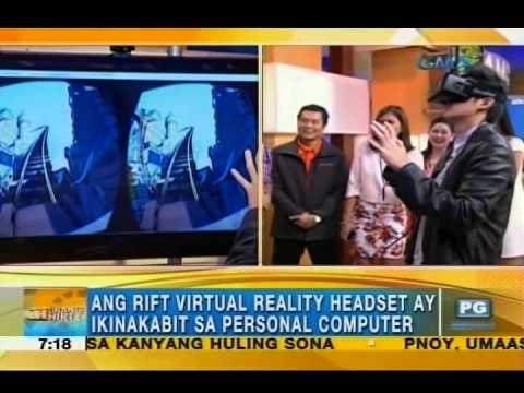 Oculus Rift brings life to every virtual reality game | Unang Hirit