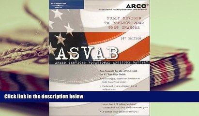 Download [PDF]  ASVAB 18th Edition (Arco Military Test Tutor) Full Book