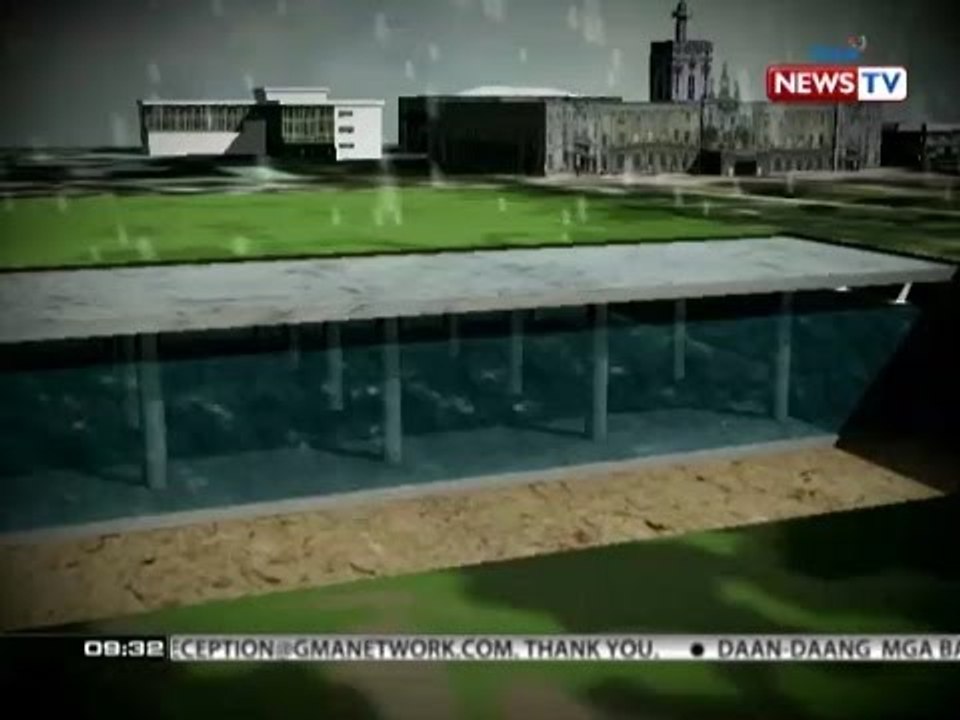 SONA: Ilang taga-UST, tutol sa panukalang gawing imbakan ng tubig ang open field ng eskwelahan