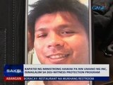 Kapatid ng ministrong hawak pa rin umano ng INC, isinailalim sa DOJ-witness protection program