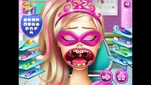 NEW Игры для детей—Disney Принцесса Супер Барби без зубов—Мультик онлайн видео игры для девочек