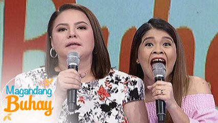 Скачать видео: Magandang Buhay: Karla and Melai imitate 