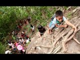 Zamboanga del Norte students trek dangerous mountain trail to school | KMJS