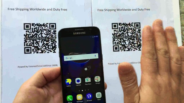 Samsung Galaxy S8 Clone Black color Unboxing and Review