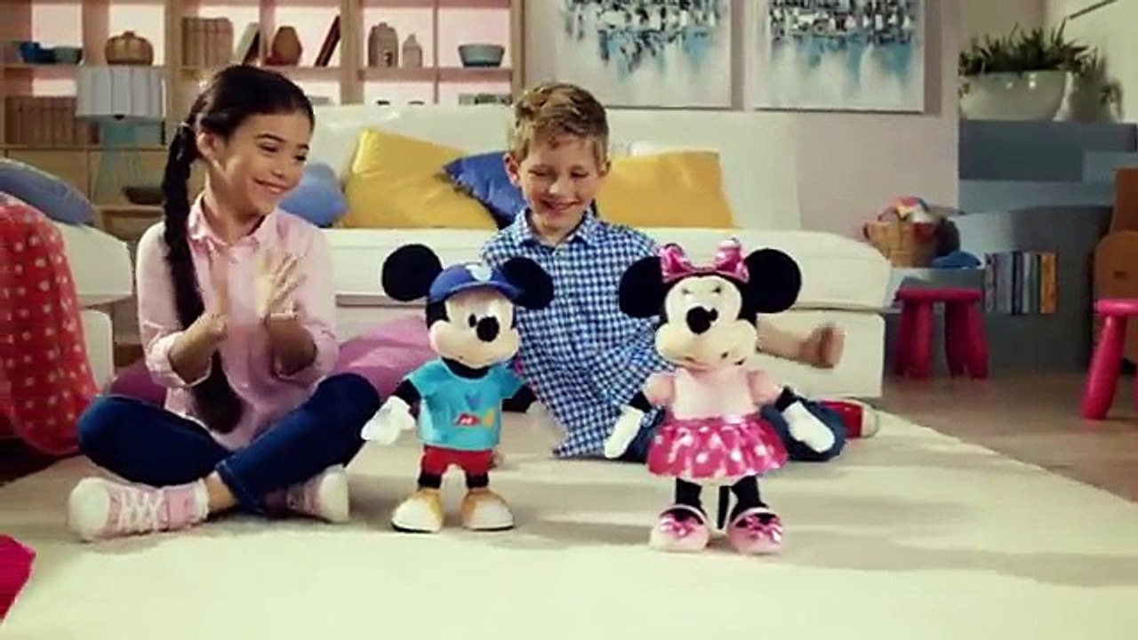 IMC Toys Disney Mickey Mouse Clubhouse My Interactive Friend Mickey & Minnie Mouse TV Toys