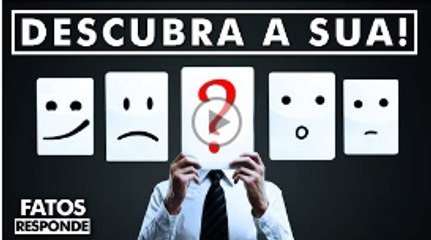 Existem 4 tipos de personalidade. Qual delas é a sua