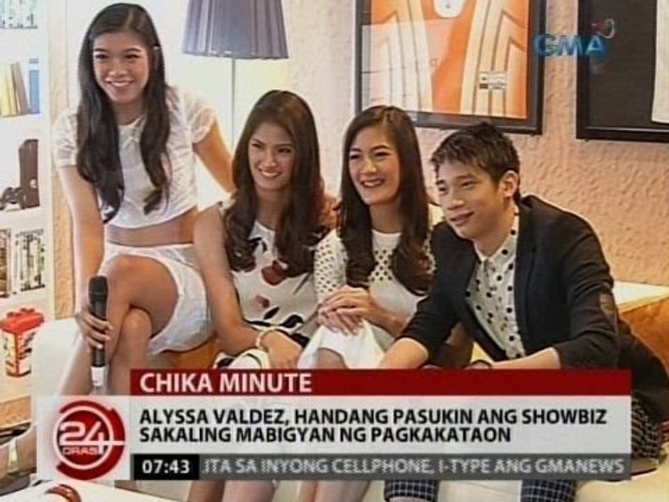 24Oras: Alyssa Valdez, itinangging magkarelasyon sila ni Kiefer Ravena