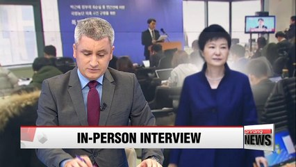 Independent counsel seeking to question President Park in mid-February