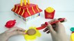561 Play Doh McDonalds Restaurant Playset Make Burgers IceCream French Fries Chicken McNuggets
