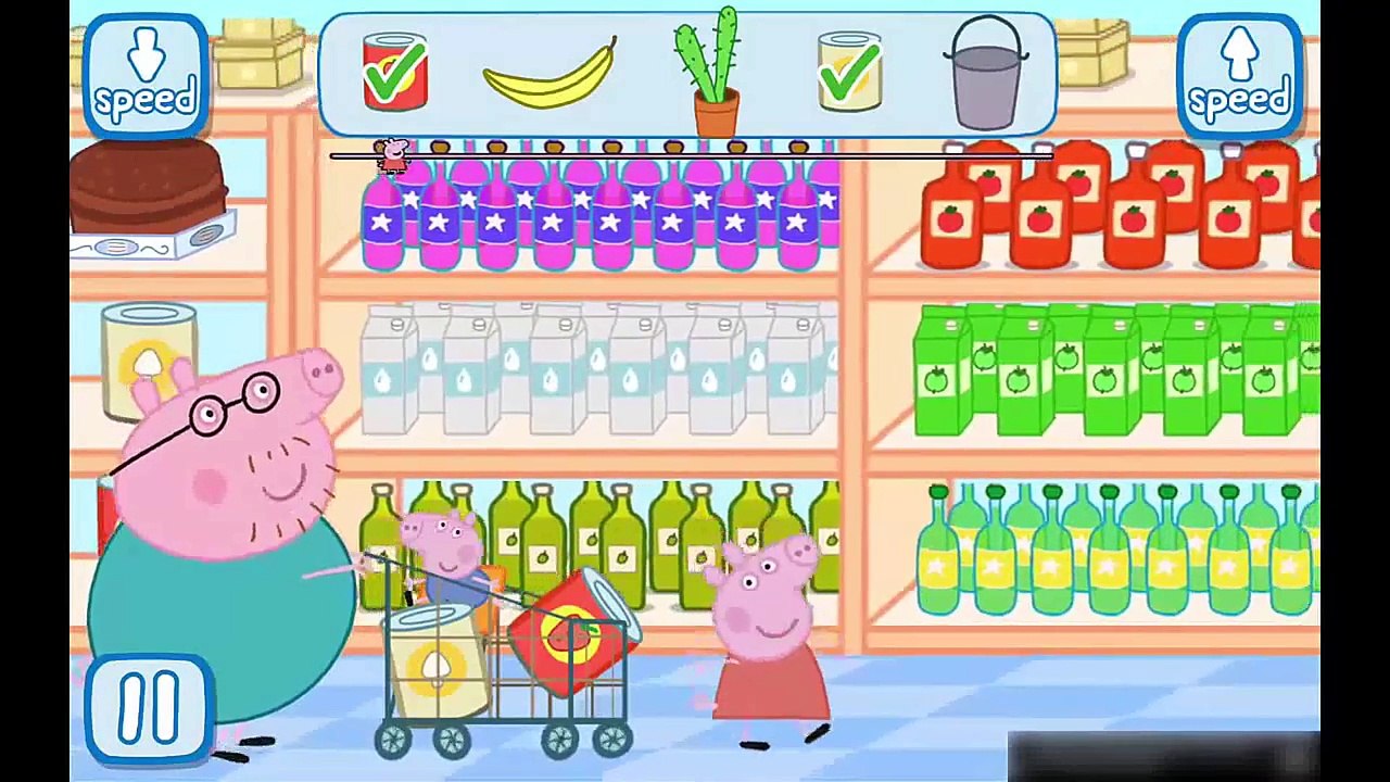 Peppa Pig no supermercado - DISNEY TOY KIDS