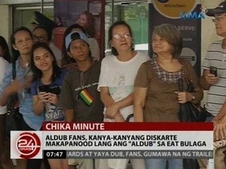 24Oras: "AlDub", sweet sa palitan ng mensahe
