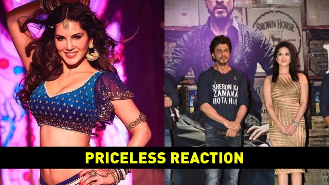 Sunny Leone's Priceless Reaction After Being Offered Laila | Raees Success Party