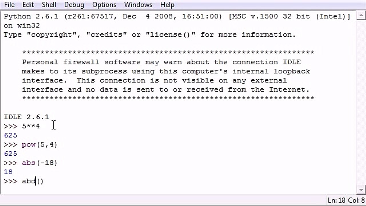 Python Programming Tutorial - 4 - Modules and Functions